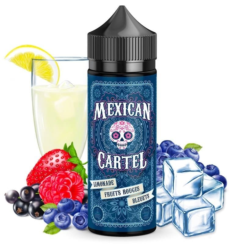 Limonade Fruits Rouges Bleuets 100ml