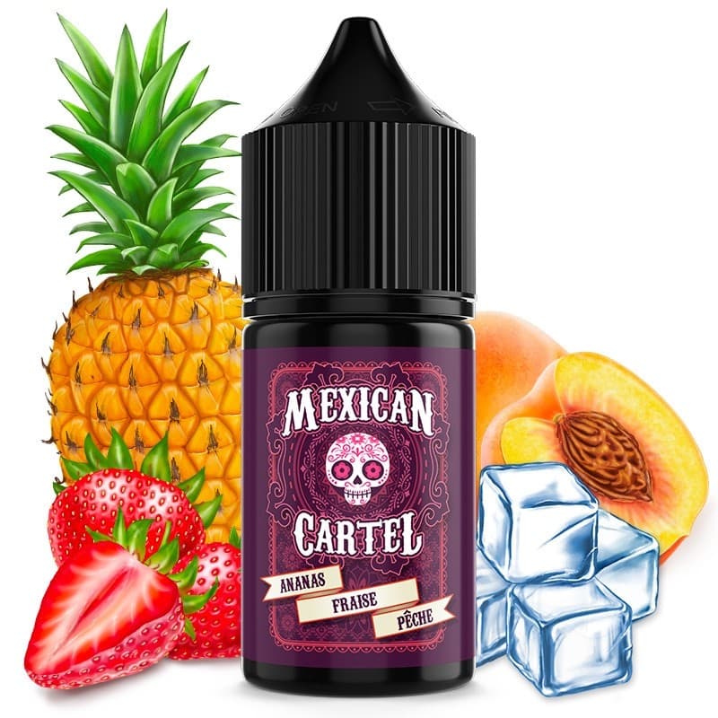 Concentré Ananas Fraise Pêche 30ml
