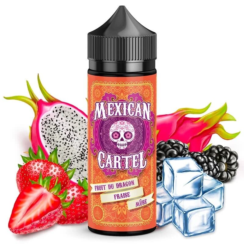 Fruit du Dragon Fraise Mûre 100ml