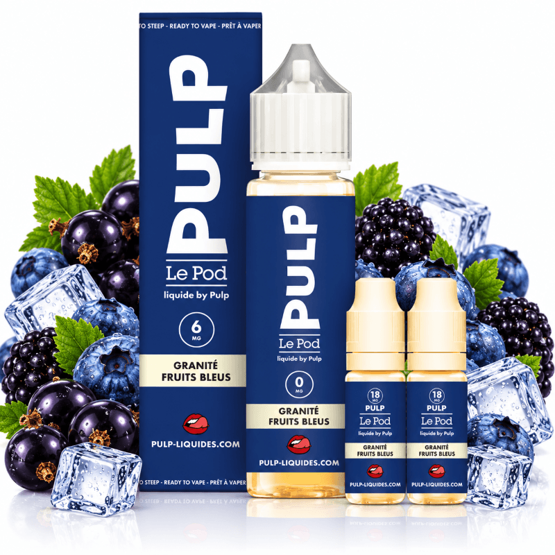 Pack Granité Fruits Bleus 60ml