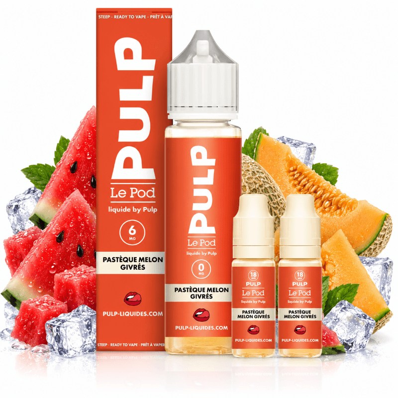 Pack Pastèque Melon Givrés 60ml